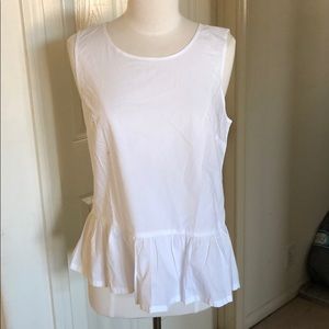 J Crew Peplum Tank